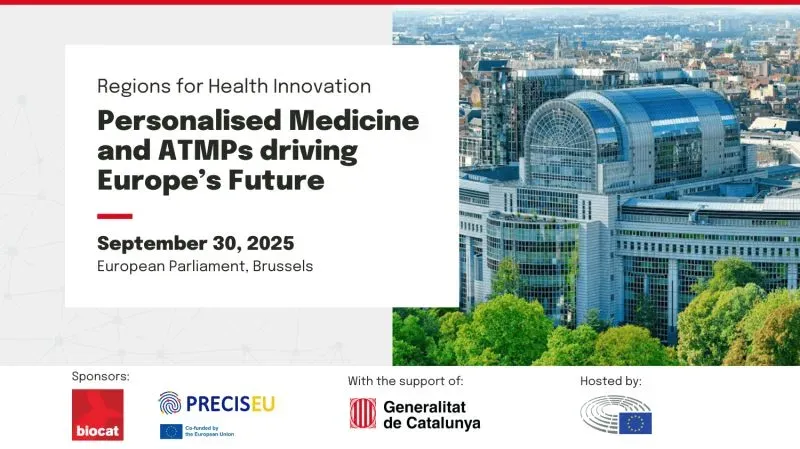 Regions for Health Innovation: Personalised Medicine and ATMPs driving Europe’s Future