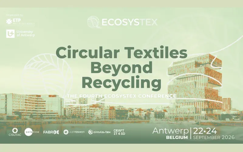ECOSYSTEX Conference 2026: Circular textiles beyond recycling